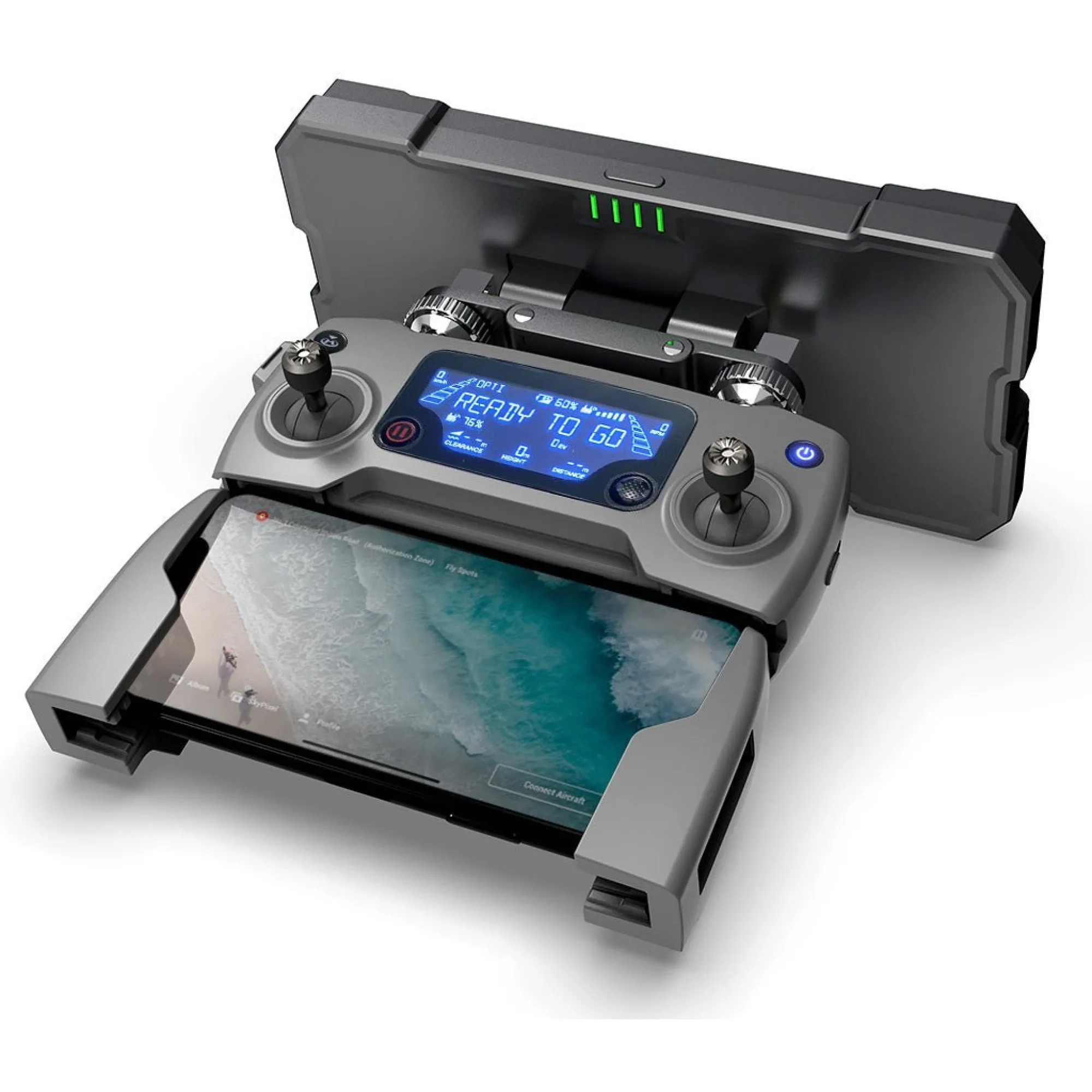 Дводіапазонна антена підсилювача сигналу ALIENTECH DUO II DJI RC