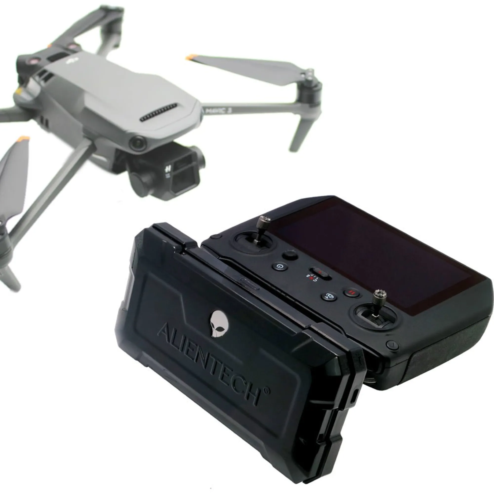 Дводіапазонна антена підсилювача сигналу ALIENTECH DUO II DJI RC