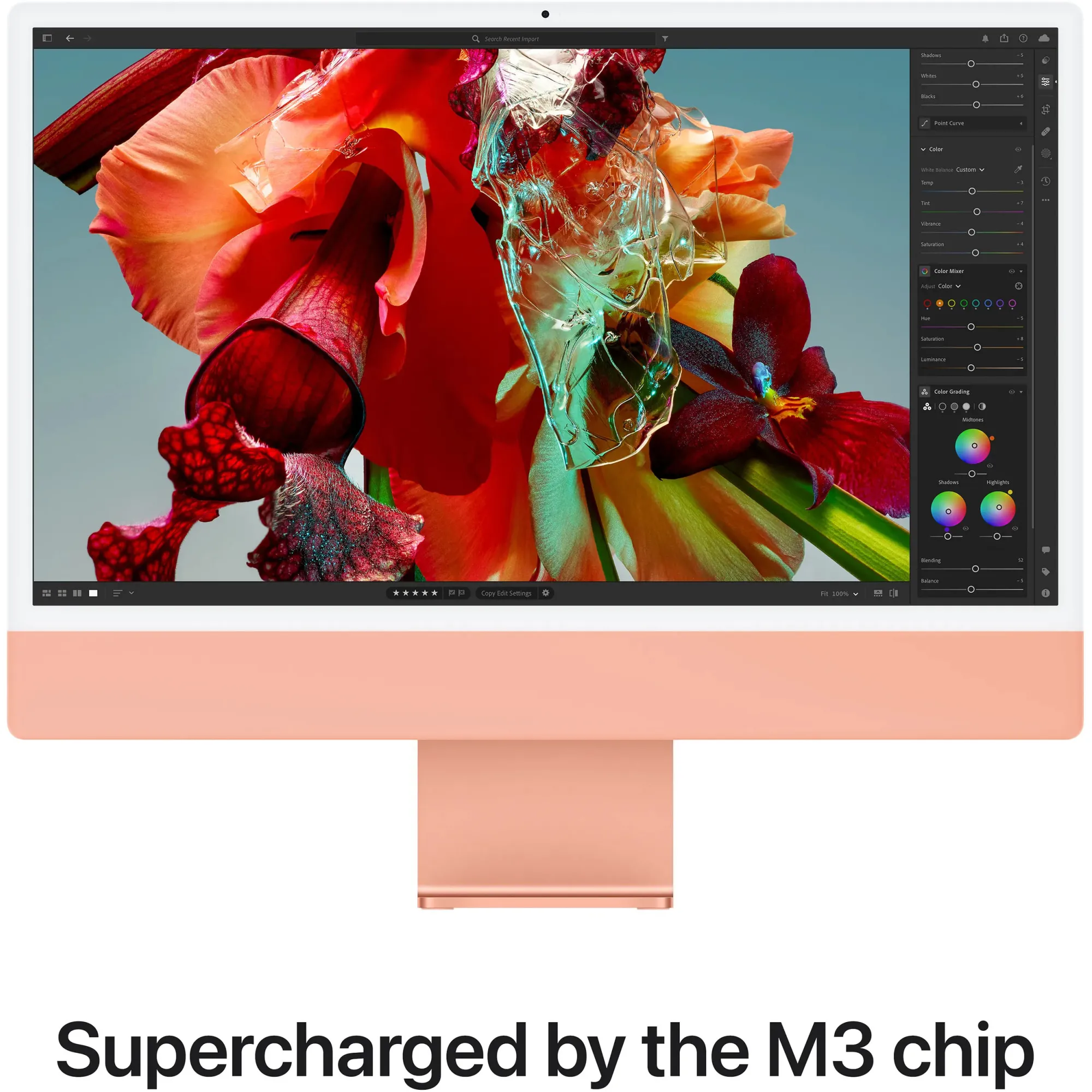 Apple iMac M3 24" 4.5K 10GPU/8RAM/256GB Orange 2023