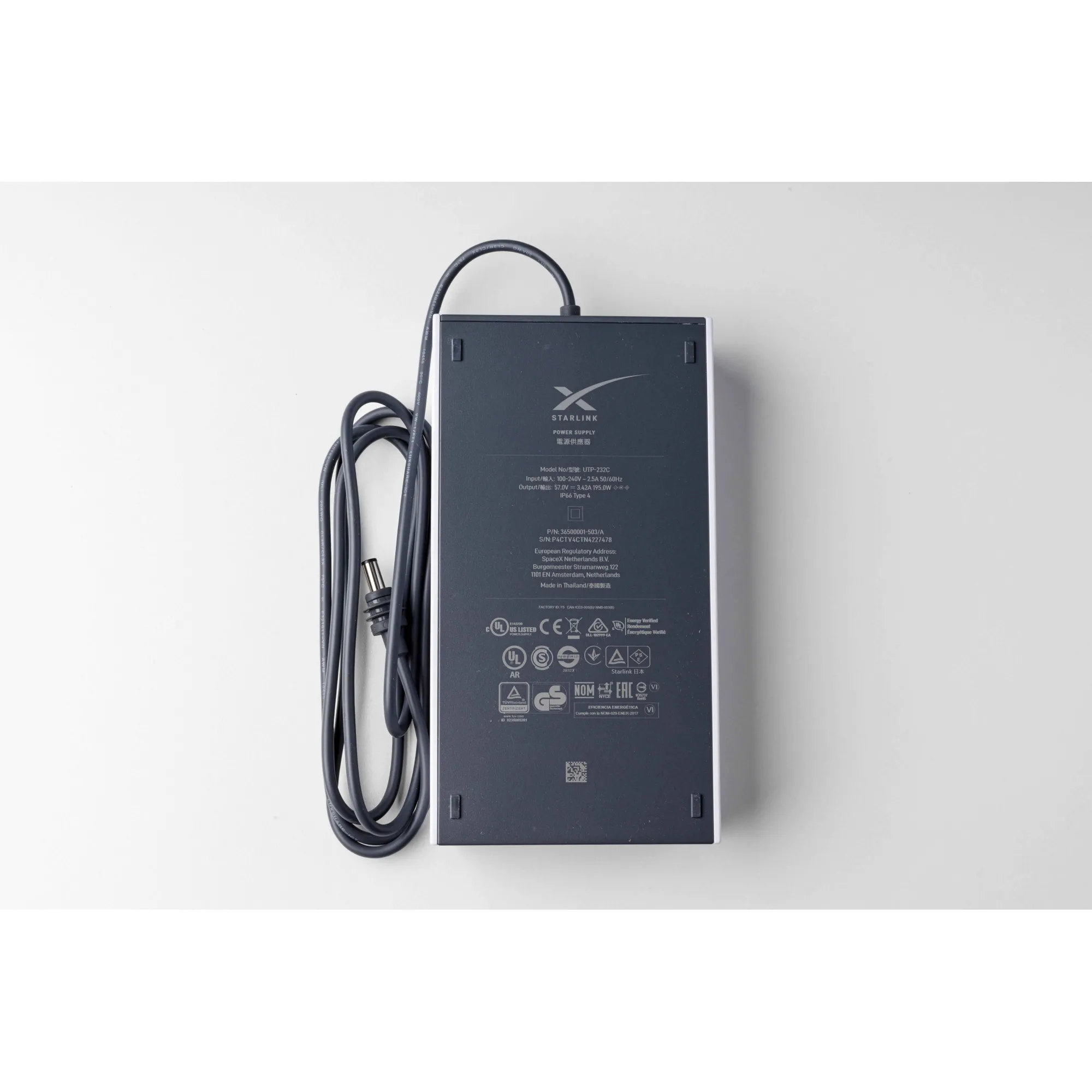 Супутниковий термінал Starlink Internet Satellite Standard Dish Kit Gen3 [Rev4]