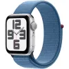 Apple Watch SE 2 2023 44mm GPS+LTE Silver Aluminium Case with Winter Blue Sport Loop