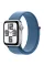 Apple Watch SE 2 2023 40mm GPS Silver Aluminum Case with Winter Blue Sport Loop