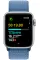 Apple Watch SE 2 2023 40mm GPS Silver Aluminum Case with Winter Blue Sport Loop