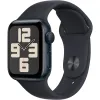 Apple Watch SE 2 2023 40mm GPS Midnight Aluminum Case with Midnight Sport Band - M/L