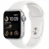 Apple Watch SE 2 2022 40mm Silver Aluminium Case with White Sport Band