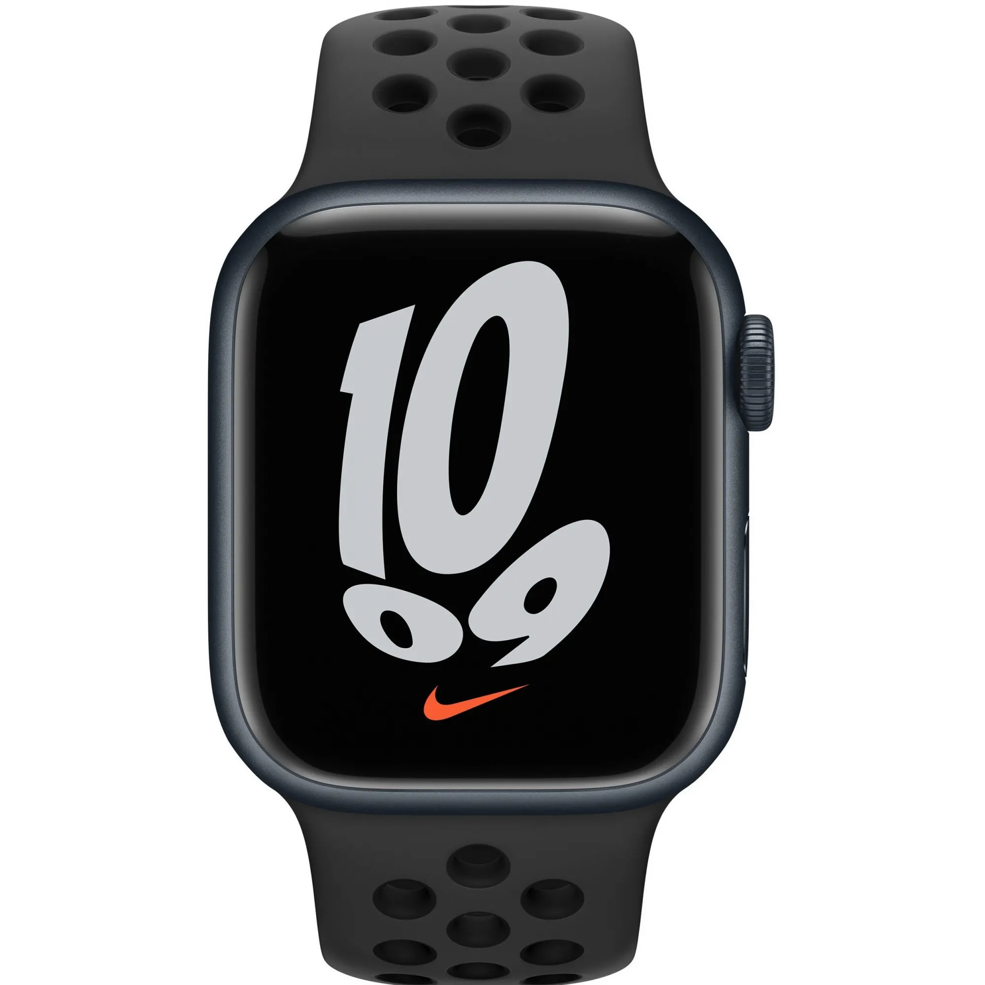 Apple Watch Nike Series 7 GPS + Cellular 41mm Midnight Aluminium Case with Anthracite/Black Nike Sport Band