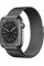 Apple Watch 8 41mm (GPS+LTE) Graphite Stainless Steel Case with Graphite Milanese Loop