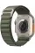 Apple Watch Ultra 49mm Titanium Case with Green Alpine Loop Large