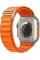 Apple Watch Ultra 49mm Titanium Case with Orange Alpine Loop Large