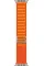 Apple Watch Ultra 49mm Titanium Case with Orange Alpine Loop Large
