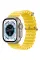 Apple Watch Ultra 49mm Titanium Case with Yellow Ocean Band