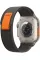 Apple Watch Ultra 49mm Titanium Case with Black/Gray Trail Loop S/M