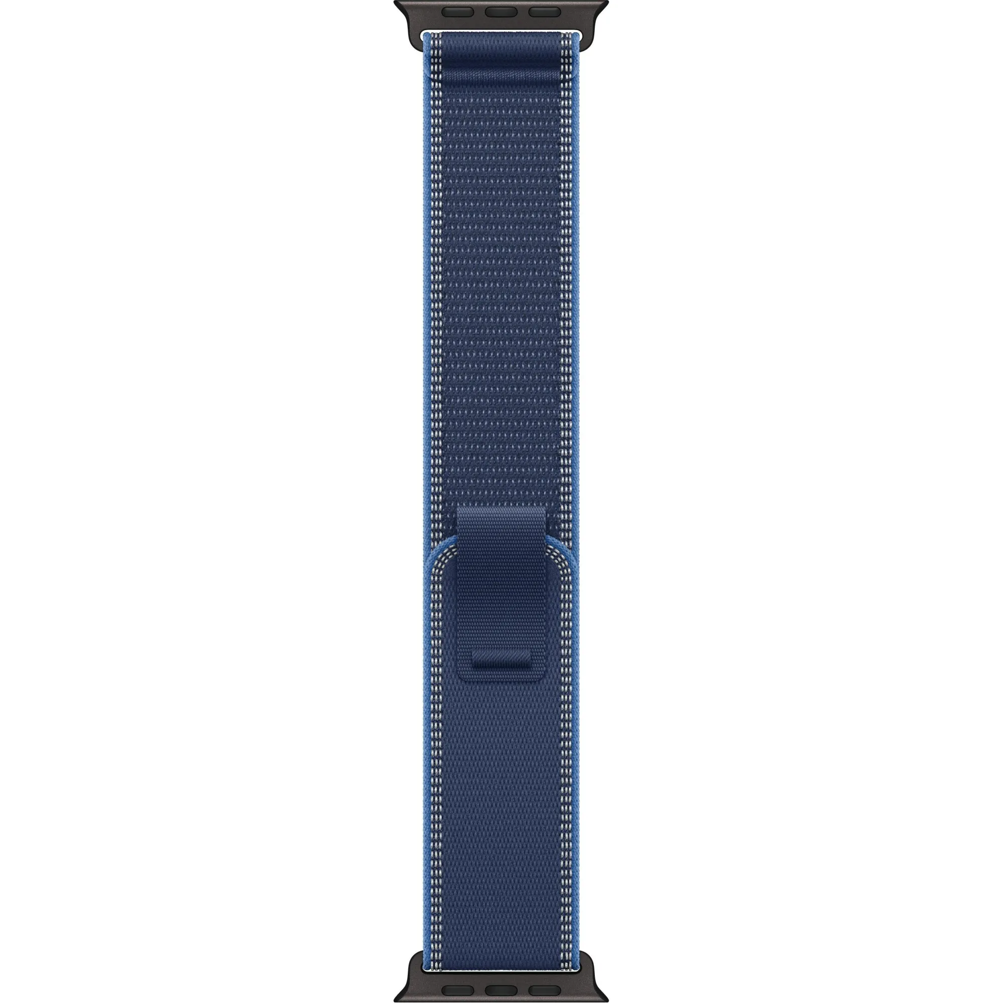 Apple Watch Ultra 3 GPS + Cellular, 49mm Black Titanium Case with Blue/Bright Blue Trail Loop - M/L