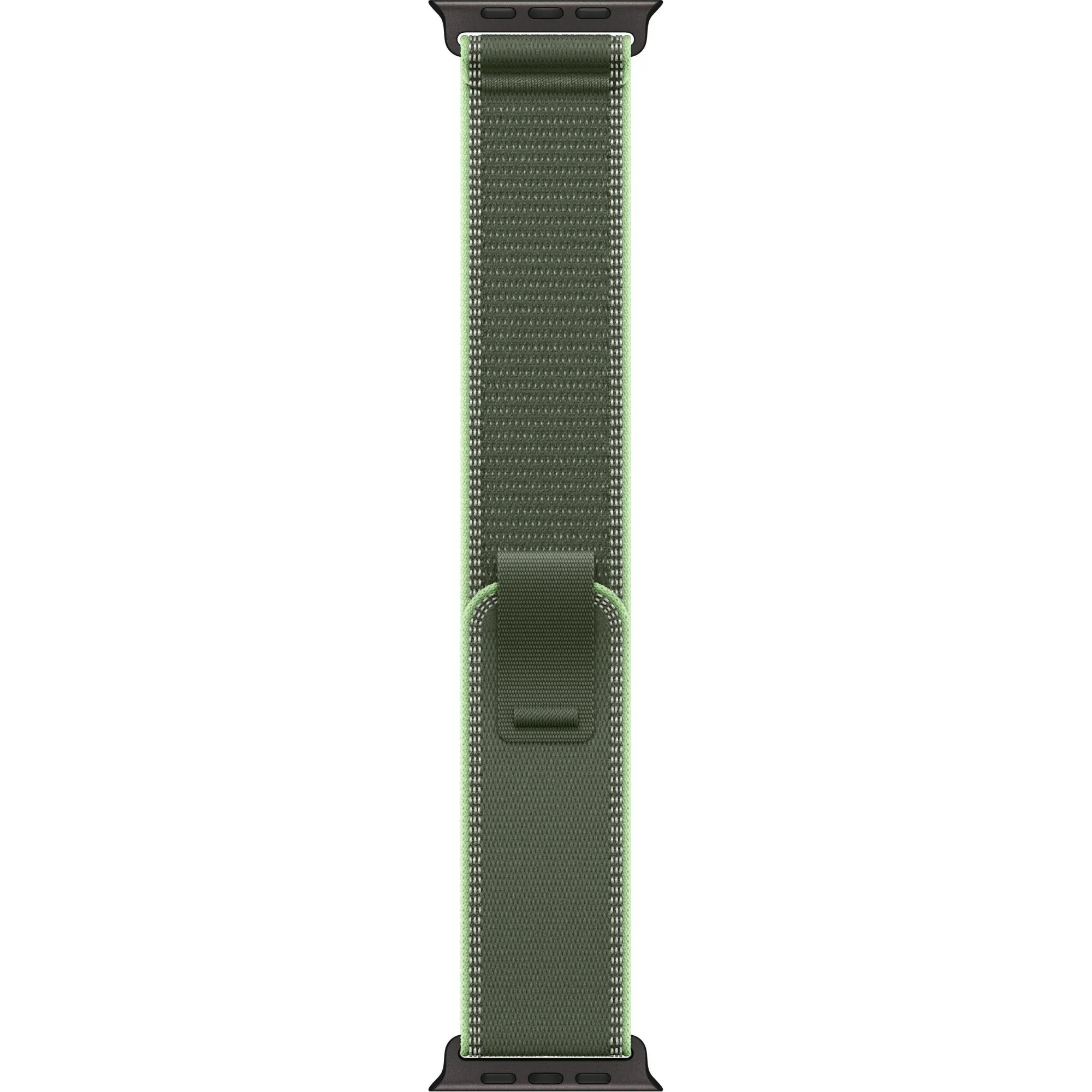 Apple Watch Ultra 3 GPS + Cellular, 49mm Black Titanium Case with Green/Neon Trail Loop - M/L