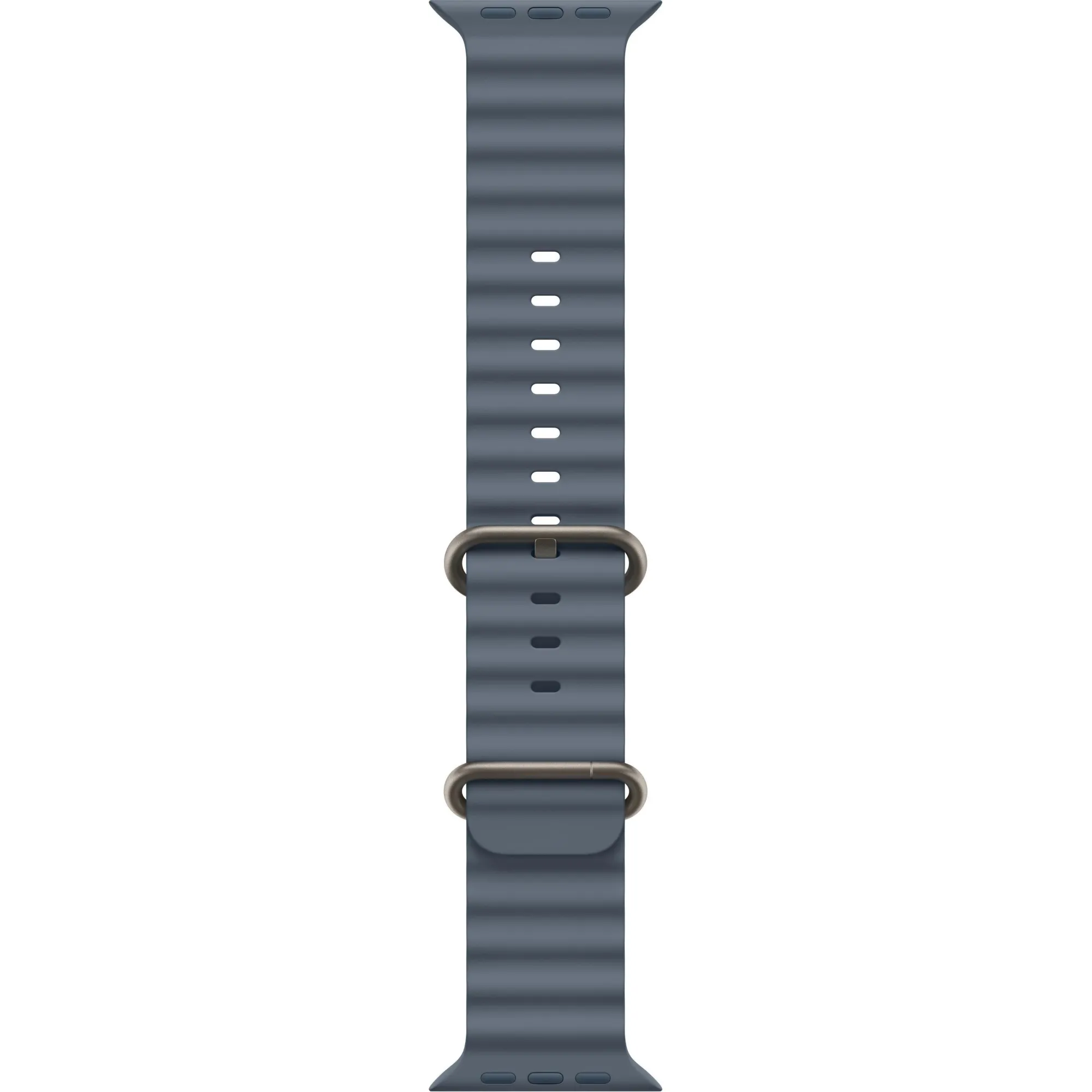 Apple Watch Ultra 3 GPS + Cellular, 49mm Natural Titanium Case with Anchor Blue Ocean Band