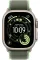 Apple Watch Ultra 3 GPS + Cellular, 49mm Natural Titanium Case with Green/Neon Trail Loop - S/M