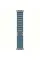 Apple Watch Ultra 3 GPS + Cellular, 49mm Natural Titanium Case with Light Blue Alpine Loop - Small