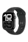 Apple Watch Series 10 GPS 46mm Jet Black Aluminium Case with Black Sport Band - M/L