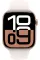 Apple Watch Series 10 GPS 46mm Rose Gold Aluminium Case with Light Blush Sport Band - M/L