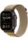 Apple Watch Ultra 2 49mm Black Titanium Case with Tan Alpine Loop (Medium) 2024