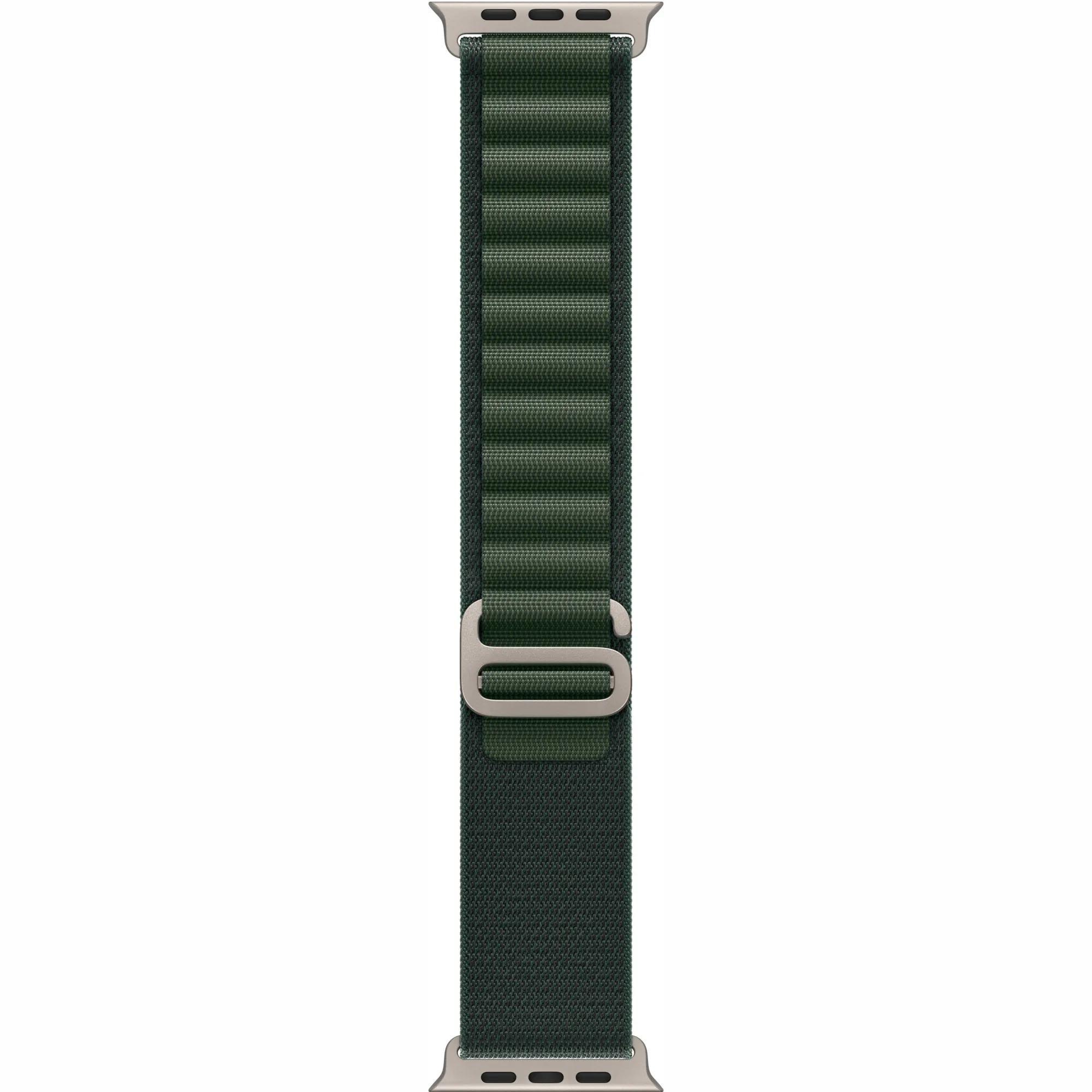 Apple Watch Ultra 2 49mm Natural Titanium Case with Dark Green Alpine Loop (Small) 2024