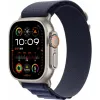Apple Watch Ultra 2 49mm Natural Titanium Case with Navy Alpine Loop (Small) 2024