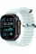 Apple Watch Ultra 2 49mm Black Titanium Case with Ice Blue Ocean Band 2024
