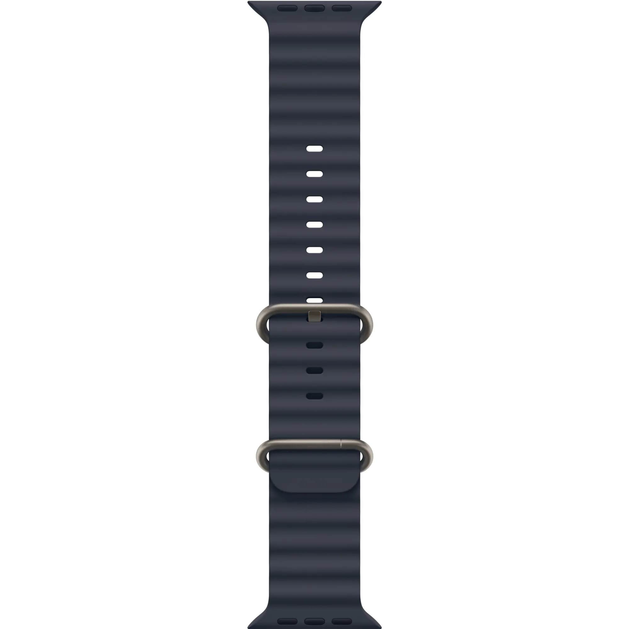 Apple Watch Ultra 2 49mm Natural Titanium Case with Navy Ocean Band 2024