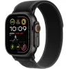 Apple Watch Ultra 2 49mm Black Titanium Case with Black Trail Loop S/M 2024