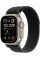 Apple Watch Ultra 2 49mm Natural Titanium Case with Black Trail Loop M/L 2024