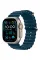 Apple Watch Ultra 2 49mm Titanium Case with Blue Ocean Band