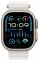 Apple Watch Ultra 2 49mm Titanium Case with White Ocean Band