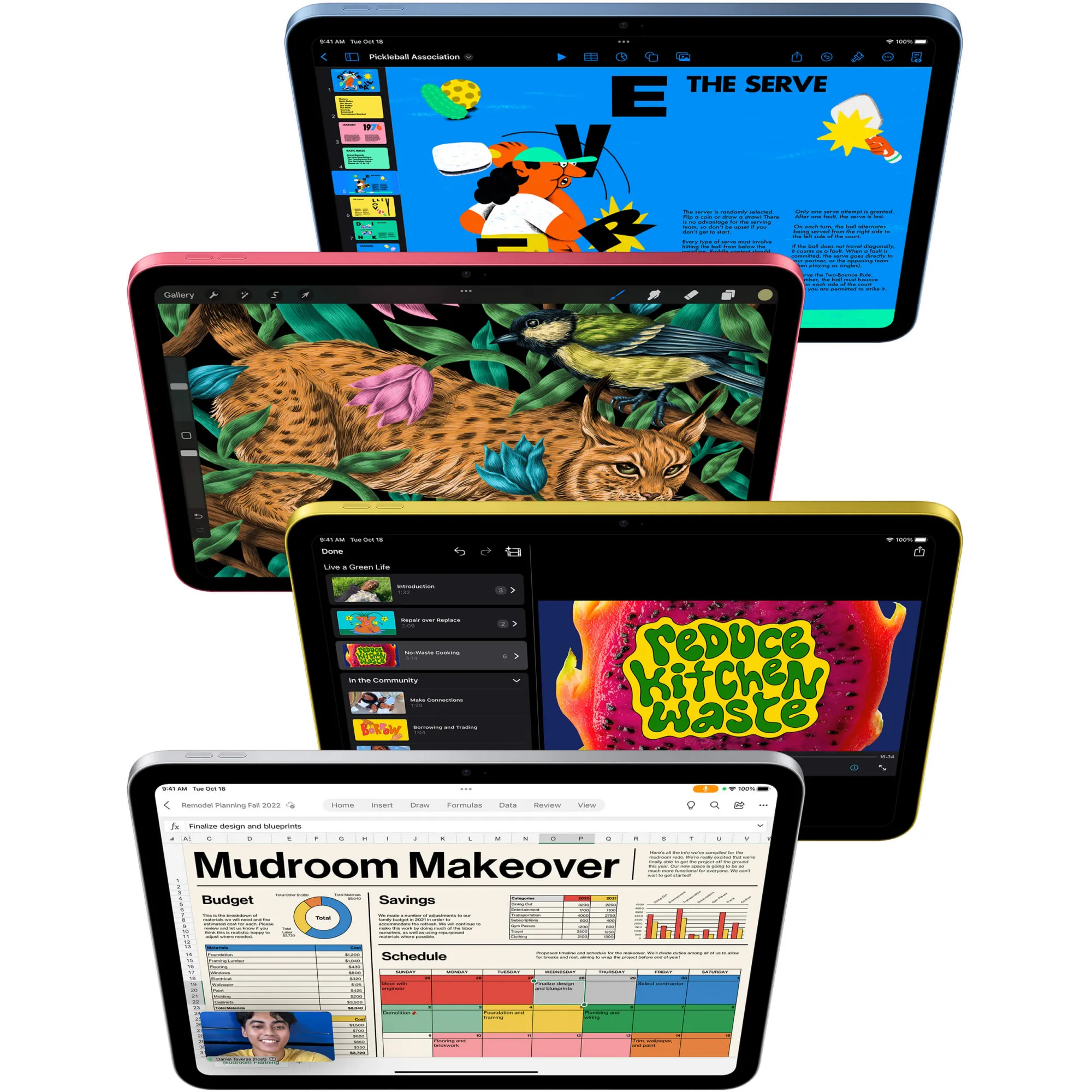 Apple iPad 11" 512GB Wi-Fi + LTE Silver 2025