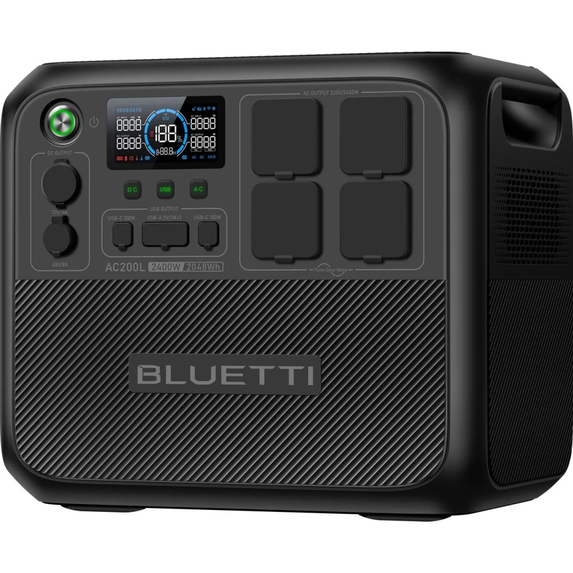 Зарядна станція BLUETTI AC200L 2400W