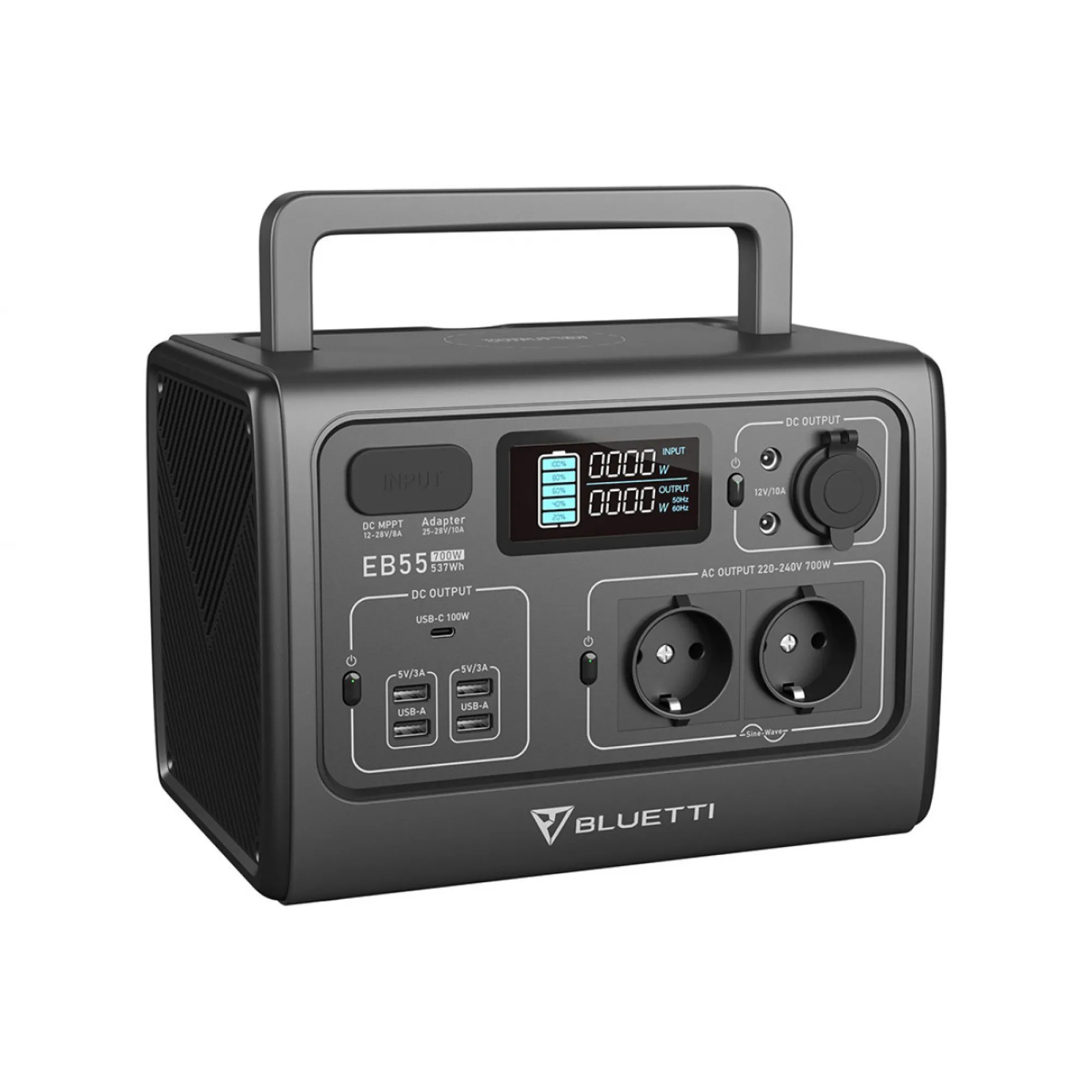 Зарядна станція BLUETTI EB55 (537 Вт·год)