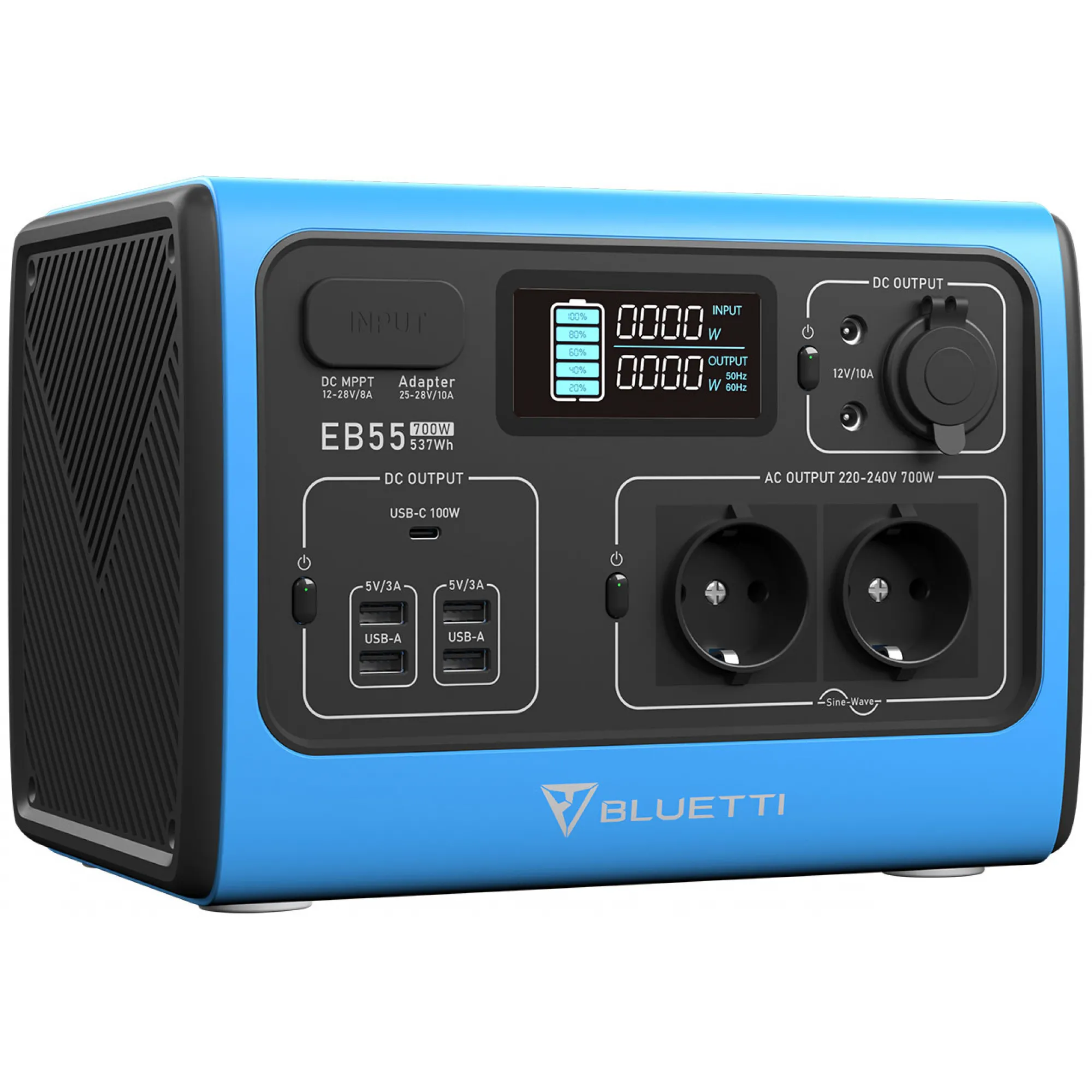 Зарядна станція BLUETTI EB55 (537 Вт·год)