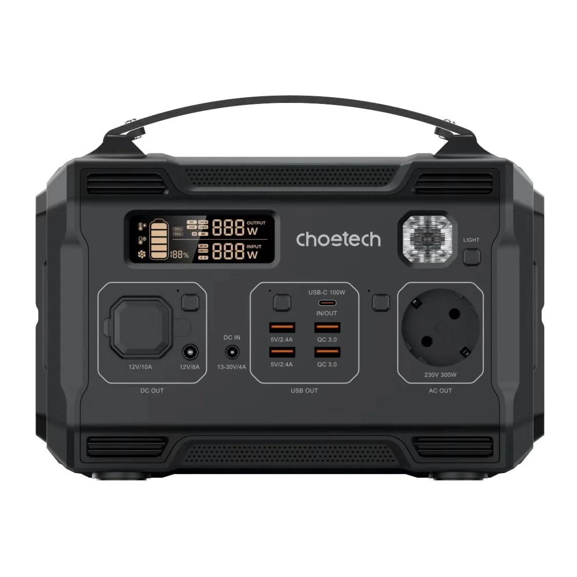 Зарядна станція Choetech BS002 (300W) 2022 Edition