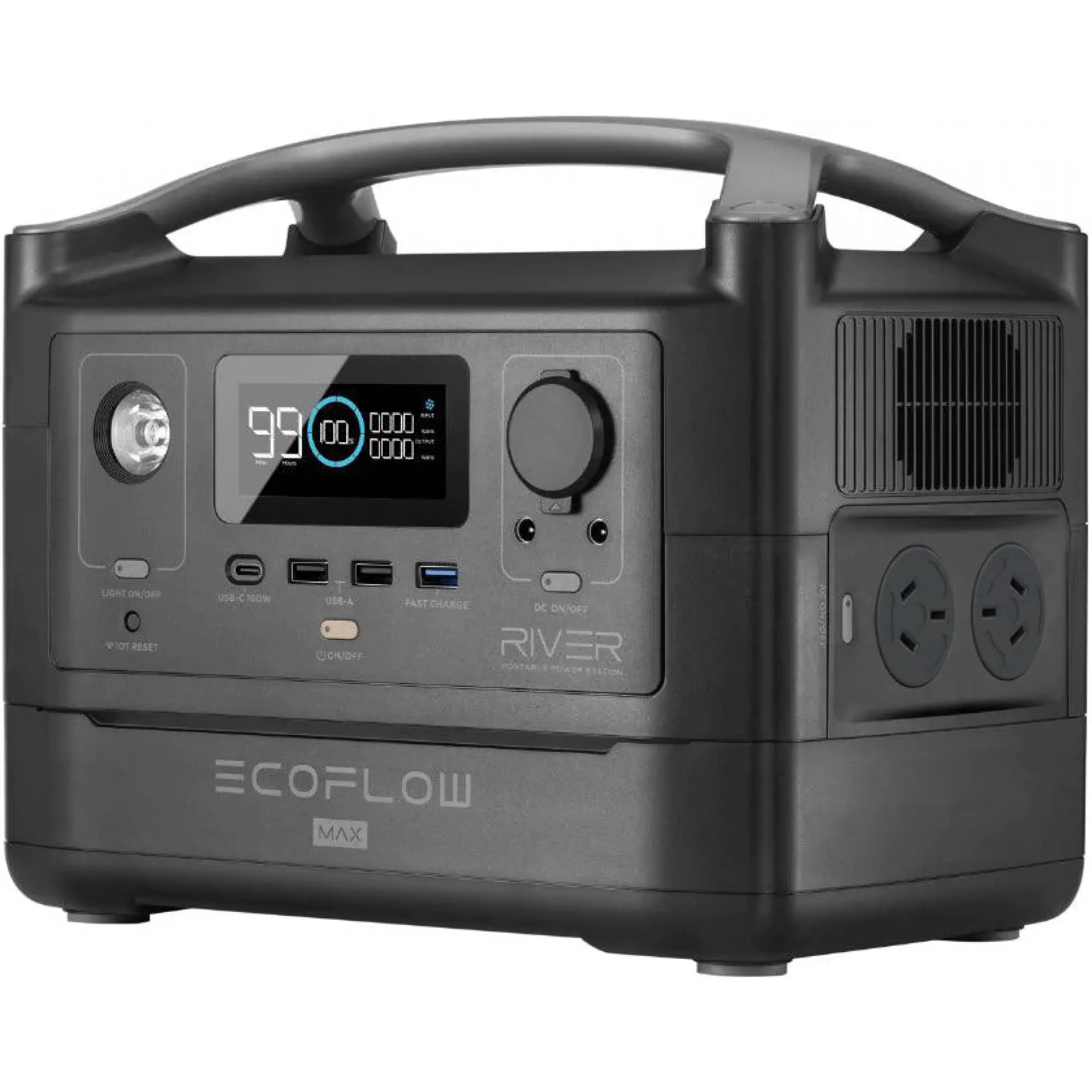 Зарядна станція EcoFlow RIVER Max (576 Вт·год)