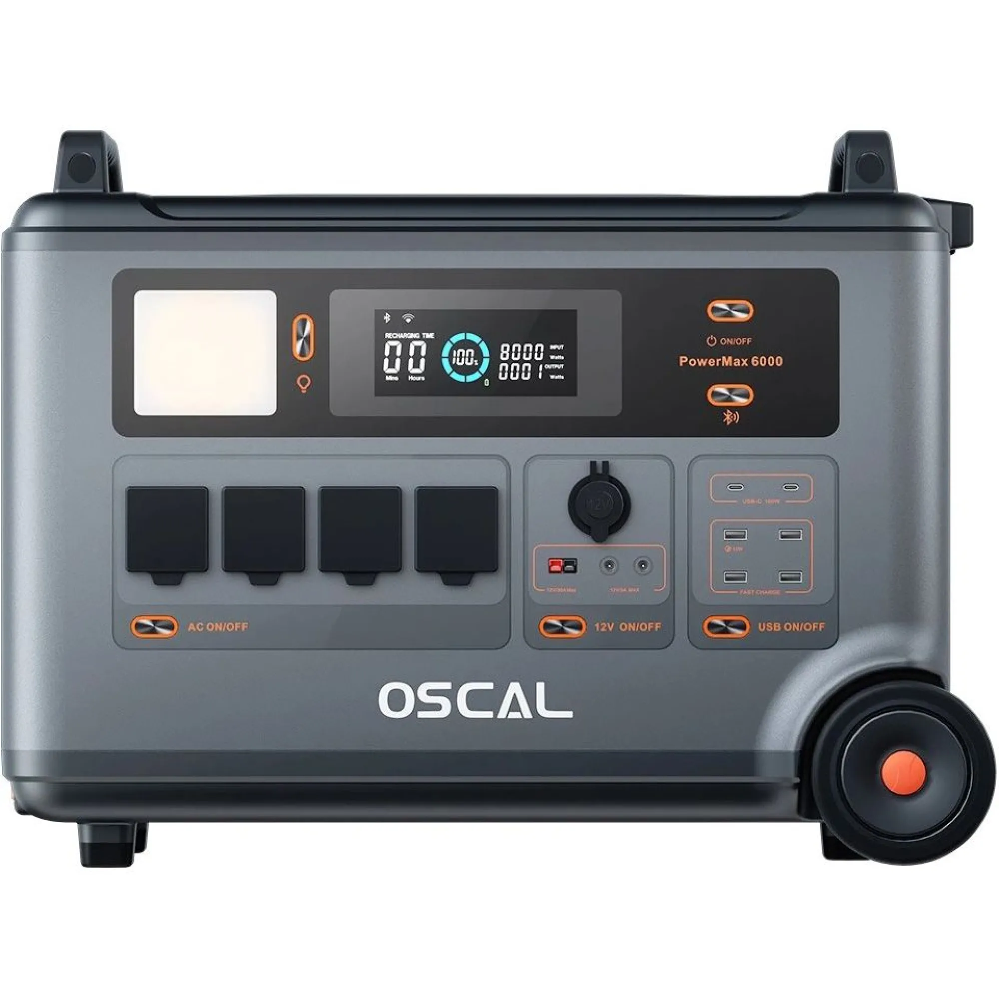 Зарядна станція Oscal PowerMax 6000