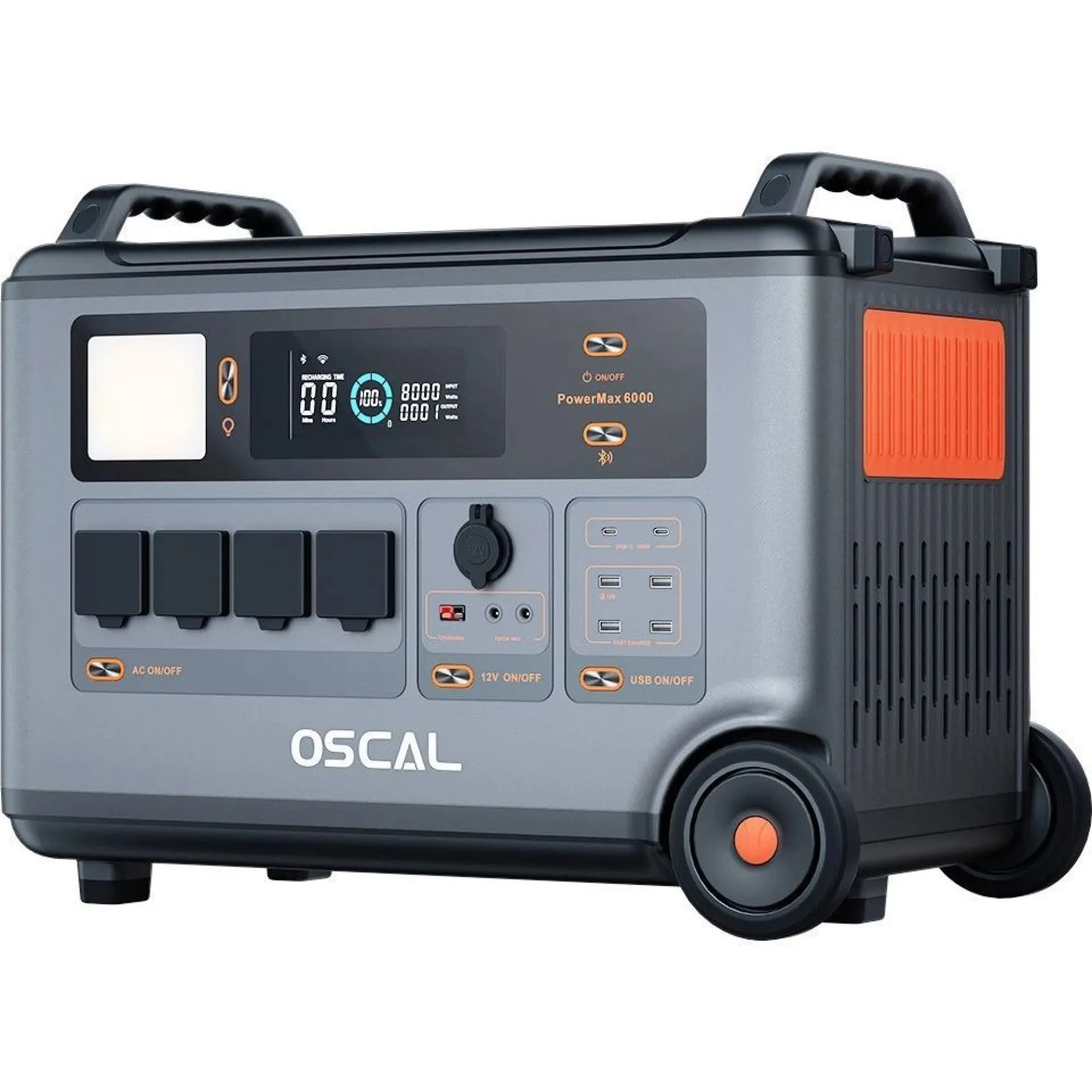 Зарядна станція Oscal PowerMax 6000