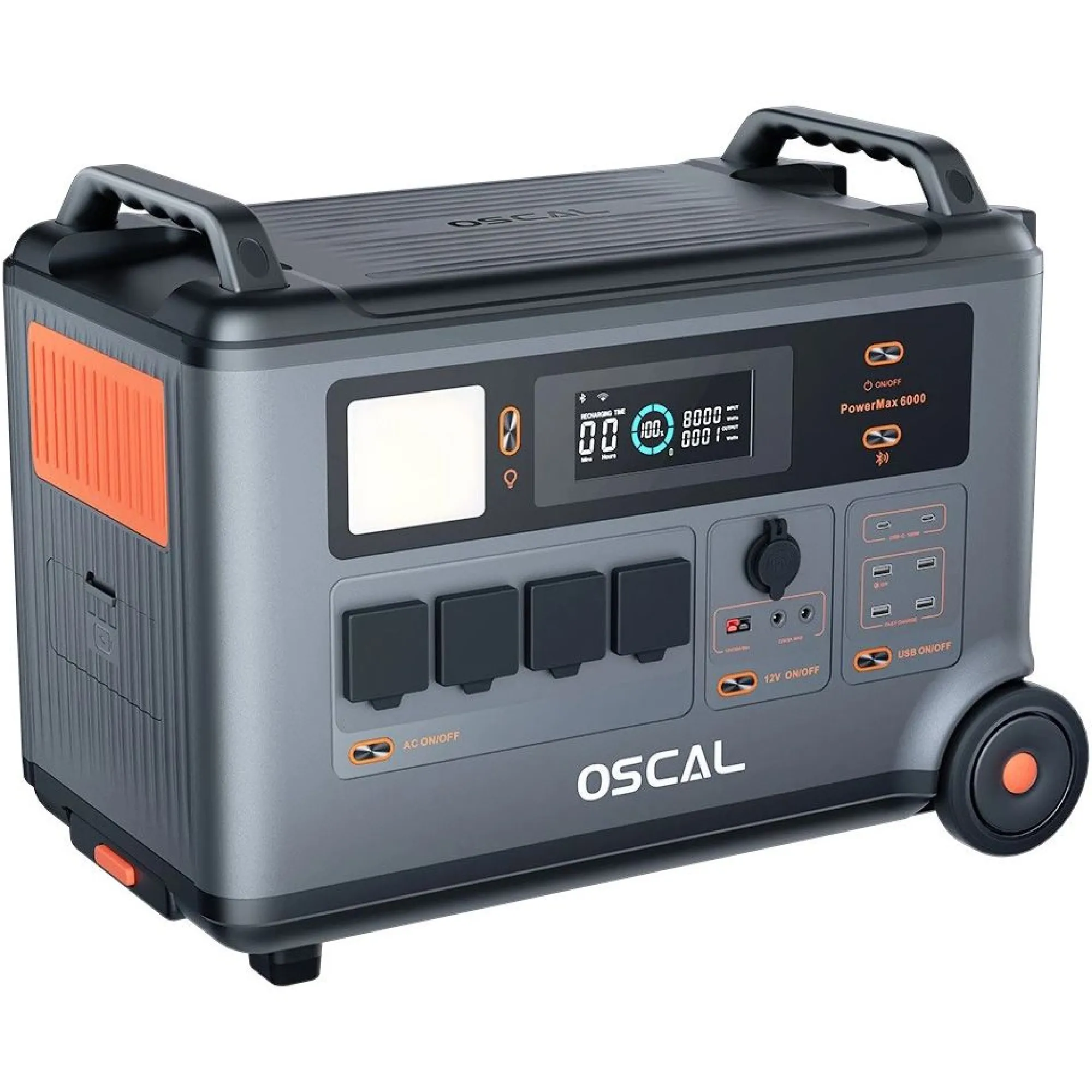Зарядна станція Oscal PowerMax 6000