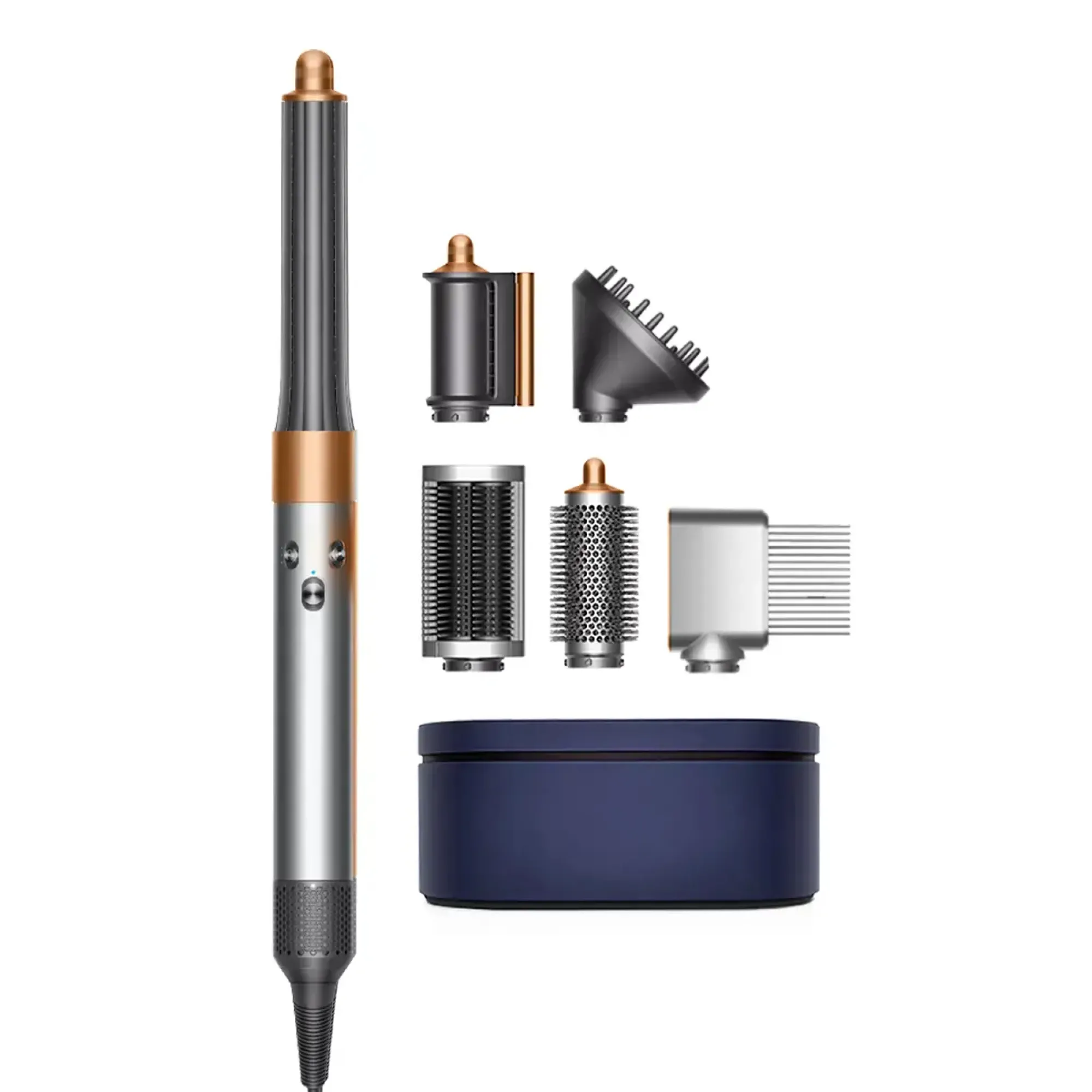 Стайлер для довгого волосся Dyson Airwrap Multi-styler Complete Long Diffuse (Nickel/Copper)