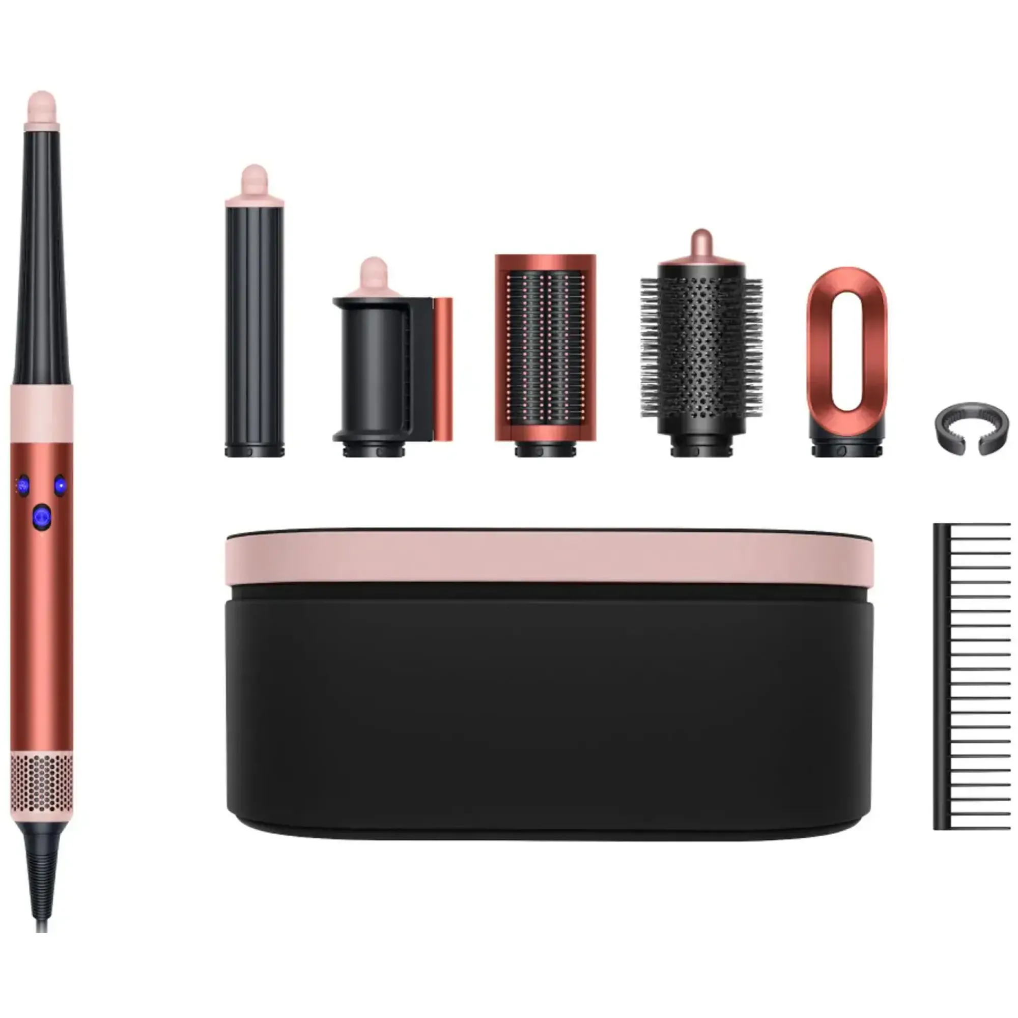 Стайлер для прямого та хвилястого волосся Dyson Airwrap i.d. (Strawberry Bronze/Blush Pink)