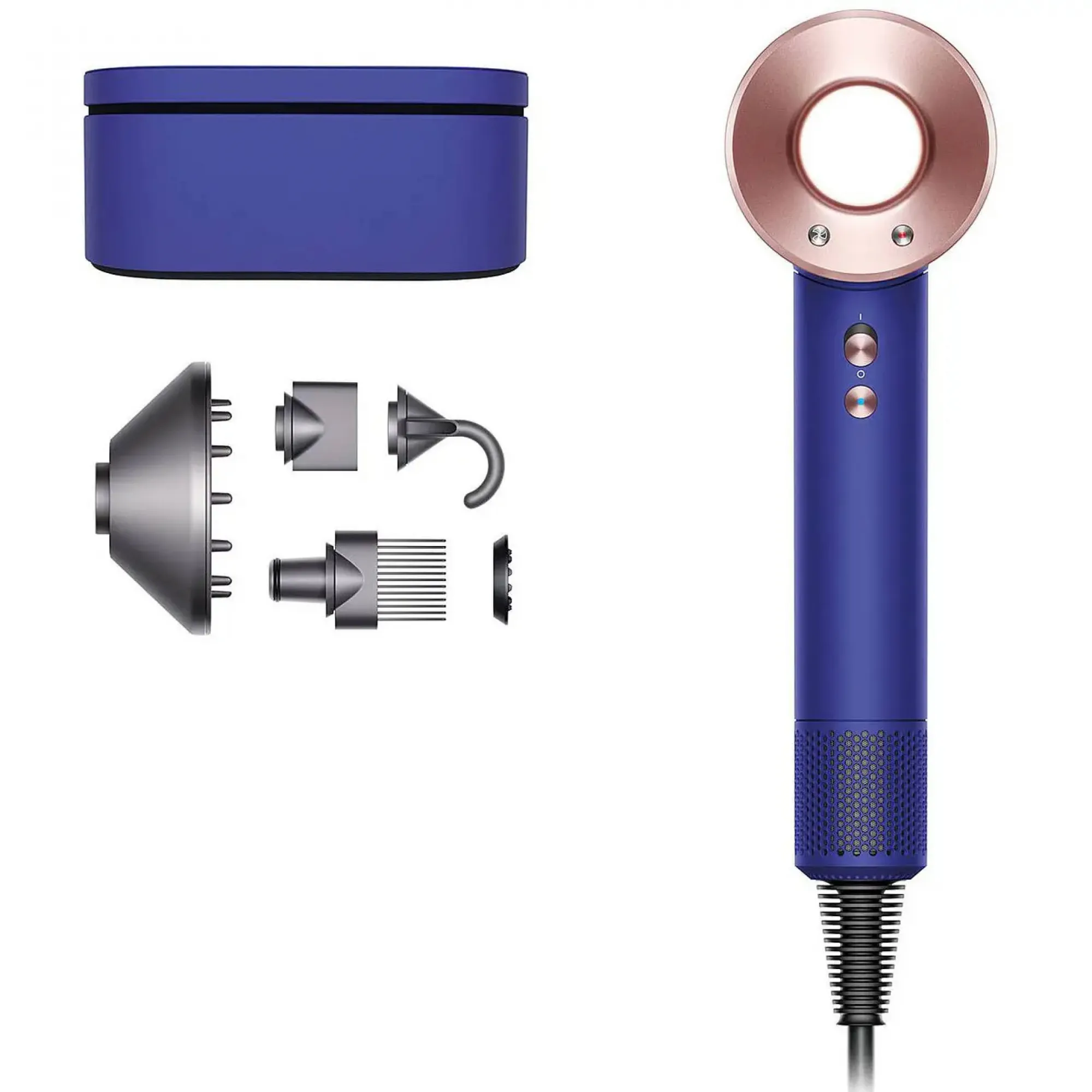 Фен для волосся Dyson Supersonic HD07 Limited Edition Vinca Blue/Rose