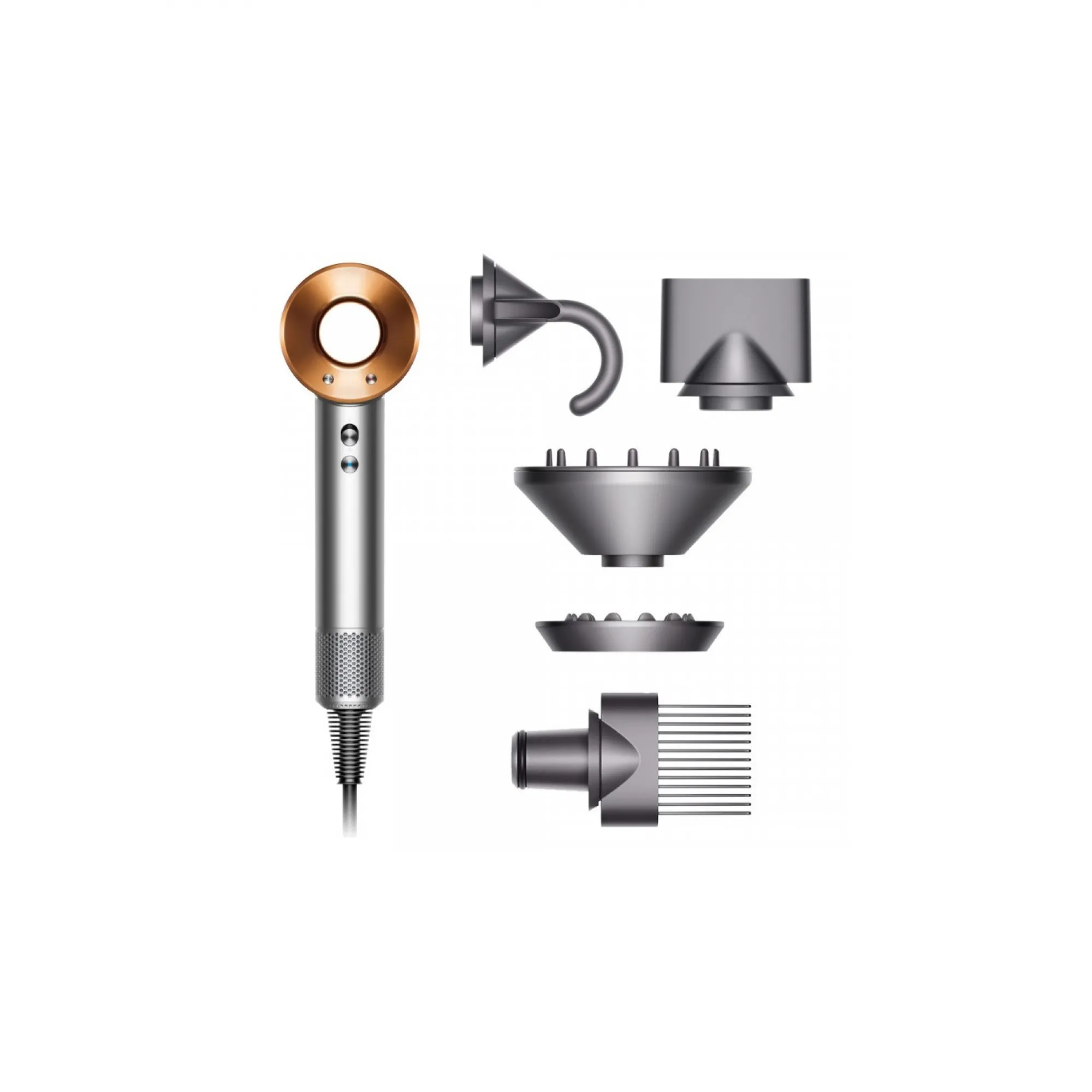 Фен Dyson Supersonic HD07 Nickel/Сopper