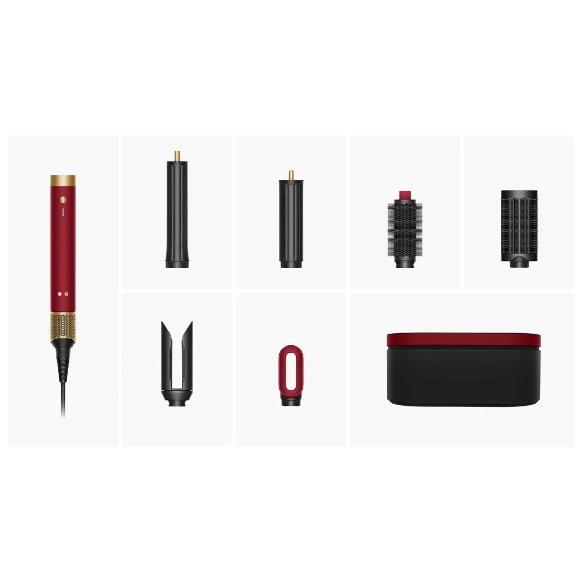 Cтайлер для волосся Dyson Airwrap Coanda2х Multi Styler & Dryer (Red Velvet/Gold)