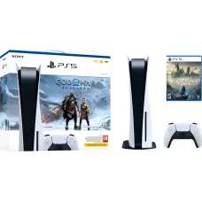 Бандл Ігрова консоль PlayStation 5 Ultra HD Blu-ray (God of War Ragnarok) + Диск PS5 Hogwarts