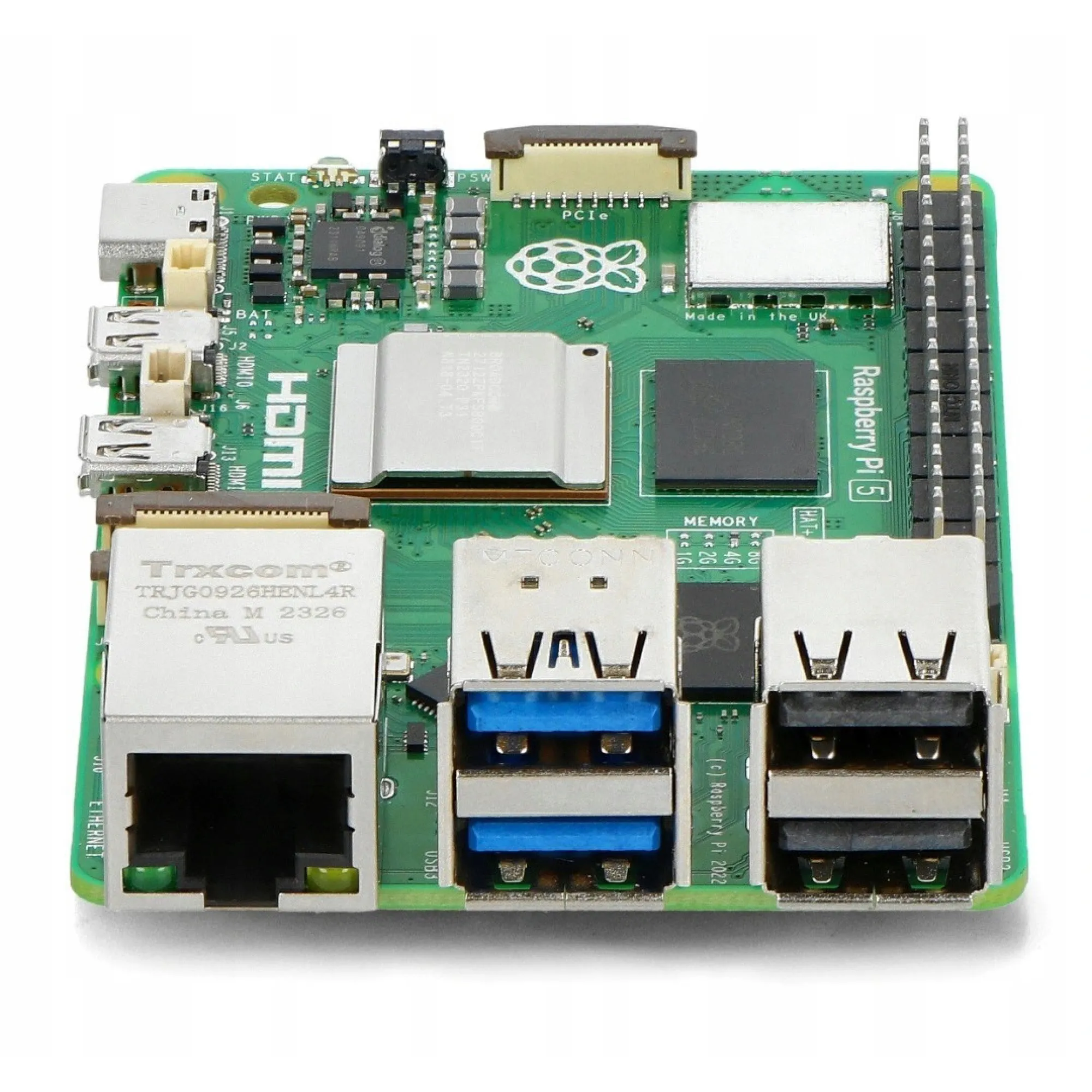 Мікрокомп'ютер Raspberry Pi 5 8GB (RPI5-8GB-SINGLE)