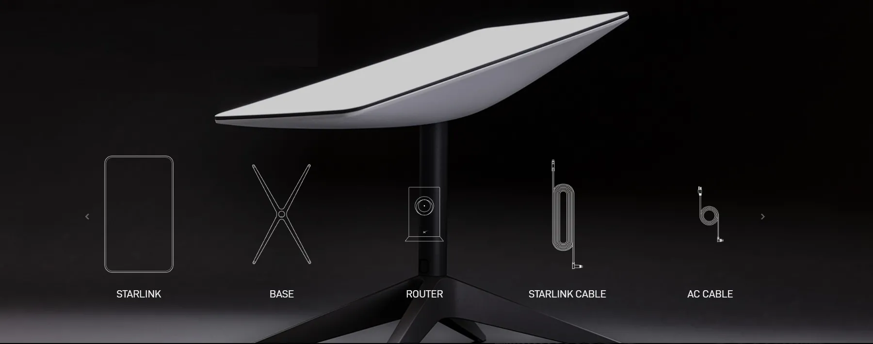 Де купити аксесуари для Starlink